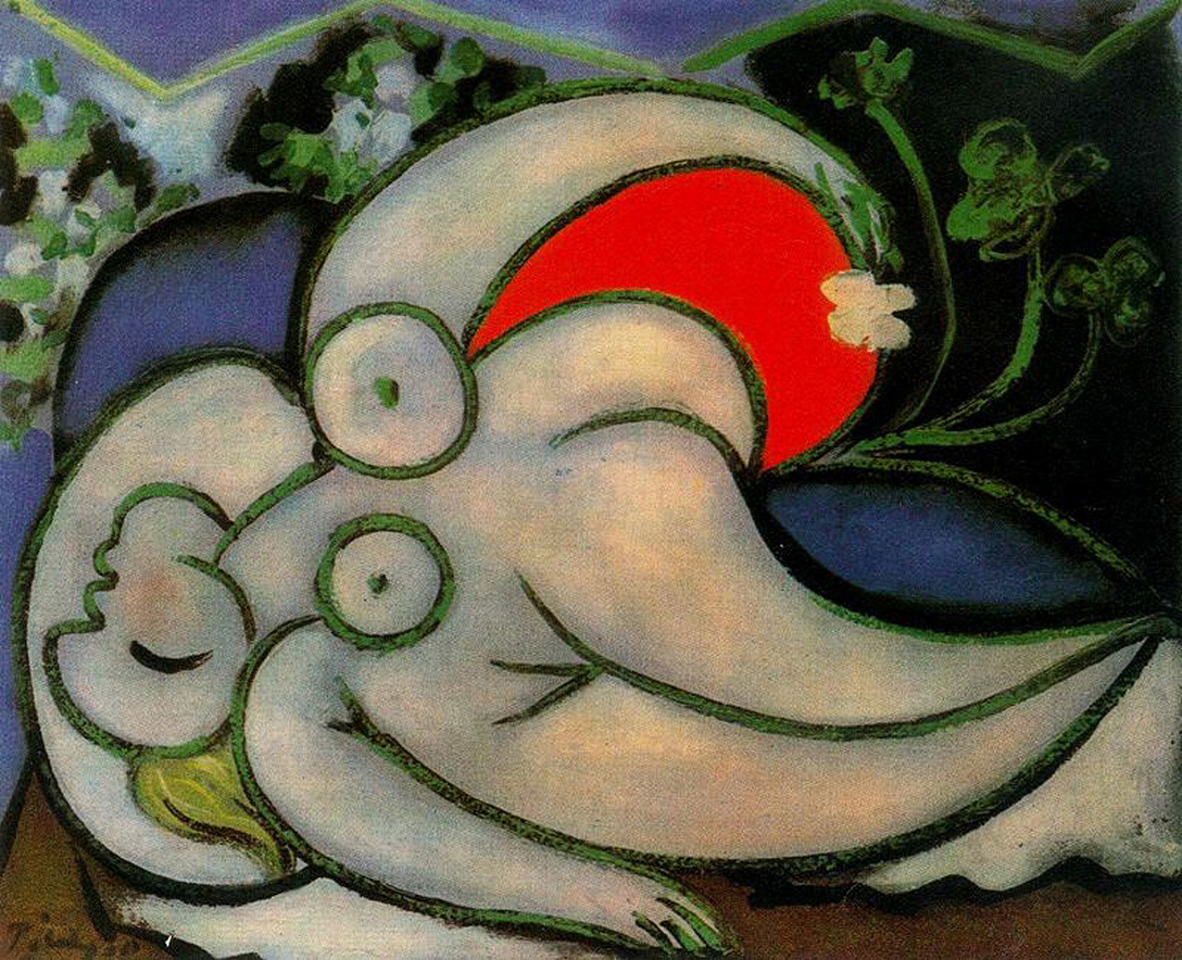 Picasso Reclining woman 1932